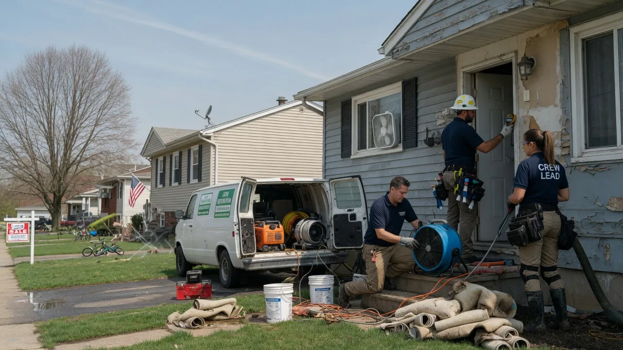 Flood Cleanup in Milledgeville, OH near me
