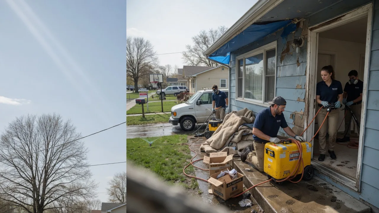Basement Flood Cleanup in Milledgeville, OH near me